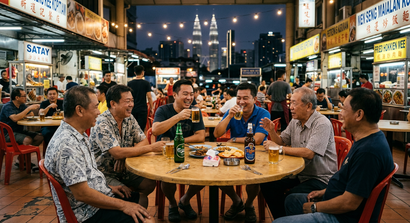 Beer Drinkers in Malaysia